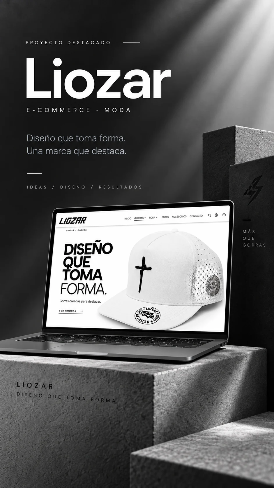 Portada vertical del proyecto Liozar